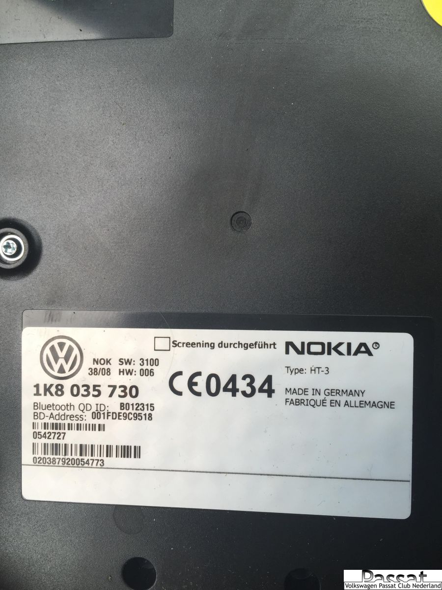 Bluetooth module - Leden foto albums - VW Passat . nl :: Volkswagen ...