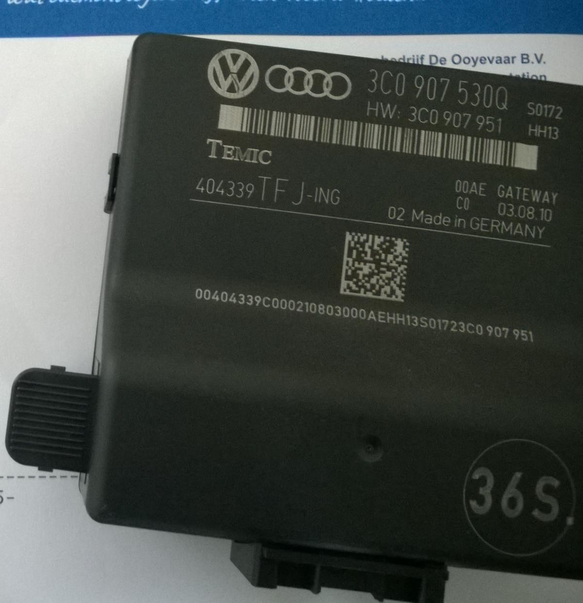 Gateway ivm battery drain In Car Entertainment (ICE) VW Passat . nl